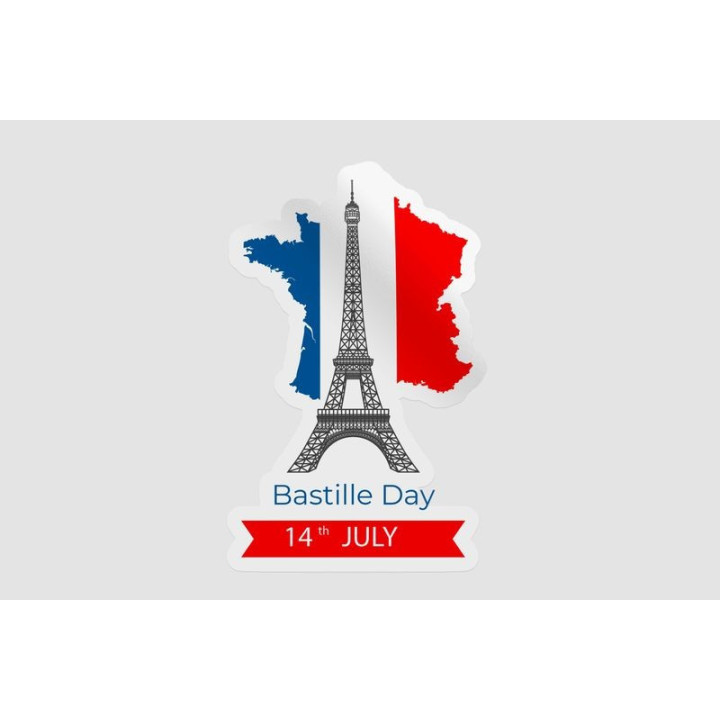 France Bastille Style 7 - DecalsHouse