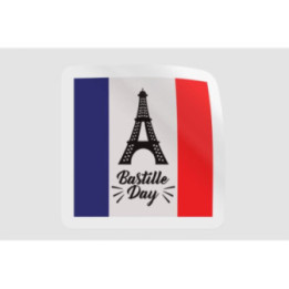 France Bastille Style 8 Bce - DecalsHouse
