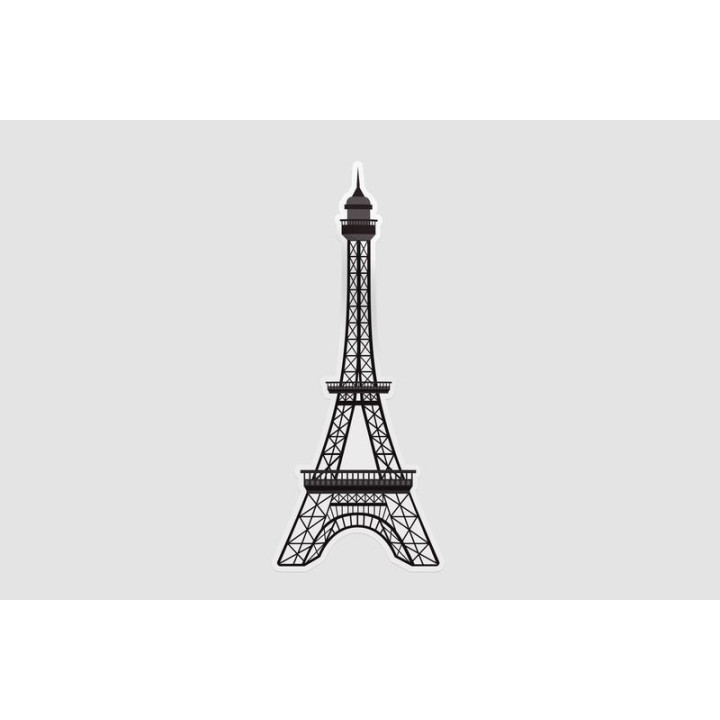 France Eifel Style 2 - DecalsHouse
