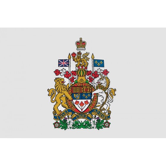 Canada National Emblem Sticker