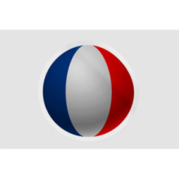 France Flag Ball - DecalsHouse