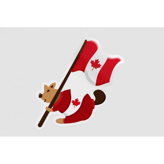 Canada Style 18 Sticker