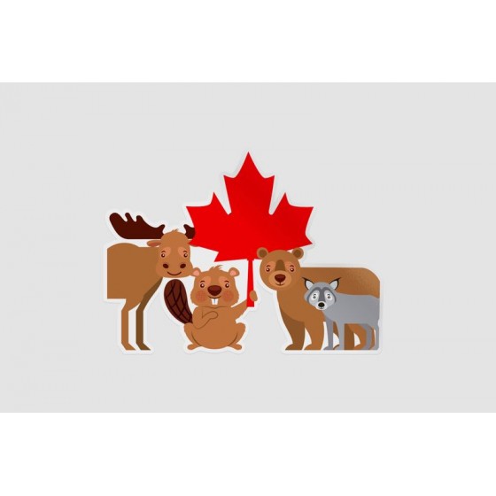 Canada Style 21 Sticker