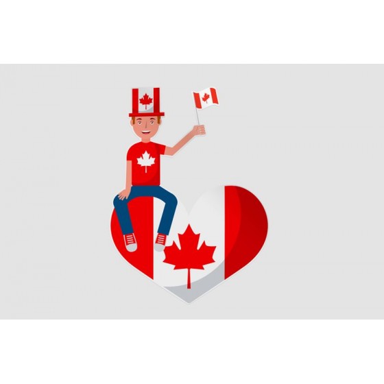 Canada Style 30 Sticker