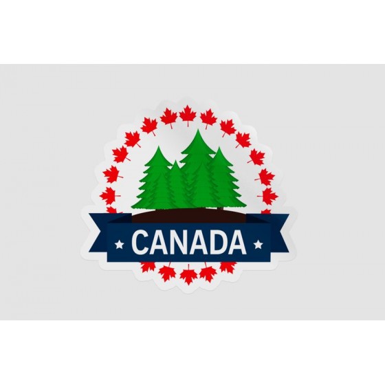 Canada Style 32 Sticker