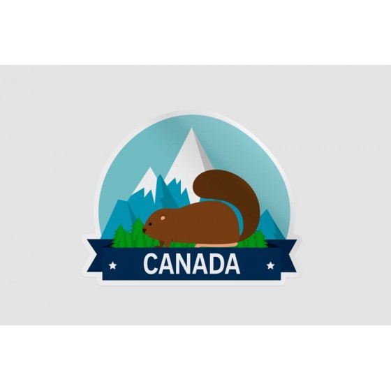 Canada Style 40 Sticker