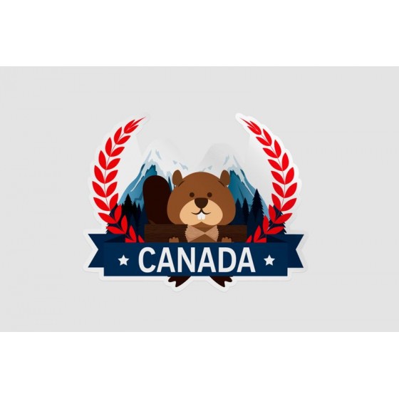 Canada Style 43 Sticker