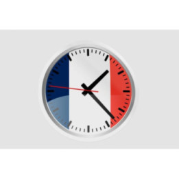 France Flag Icon Style 8 - DecalsHouse