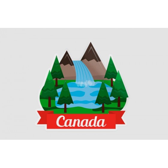 Canada Style 46 Sticker