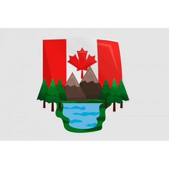 Canada Style 47 Sticker