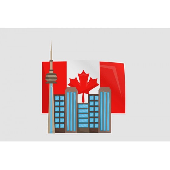 Canada Style 50 Sticker