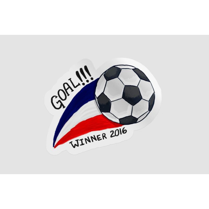 France Flag Soccer Ball - DecalsHouse