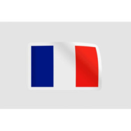 France Flag Style 7 - DecalsHouse