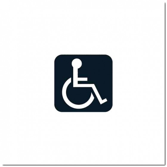 Handicap Wheelchair Sign...