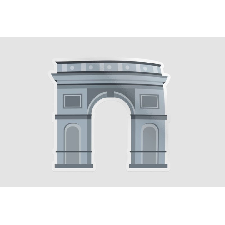 France Red Ribbon - DecalsHouse