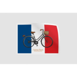 France Retro Card Style 2 - DecalsHouse
