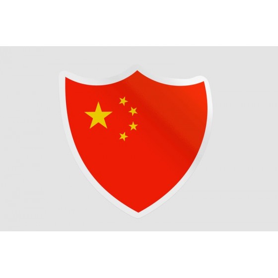 China Flag Badge Style 2
