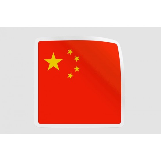 China Flag Badge Style 4