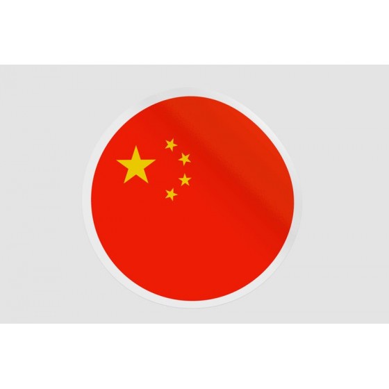 China Flag Badge