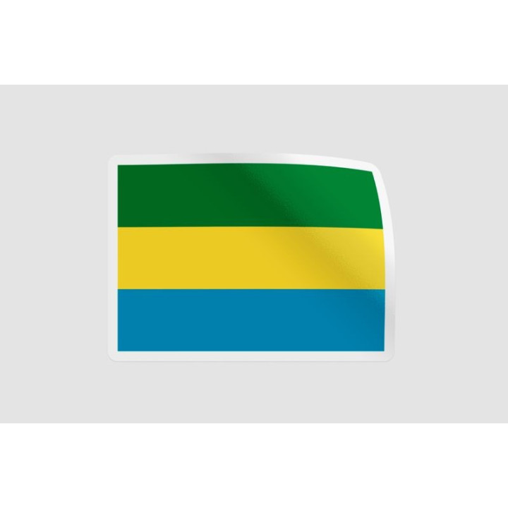 Gabon Flag - DecalsHouse