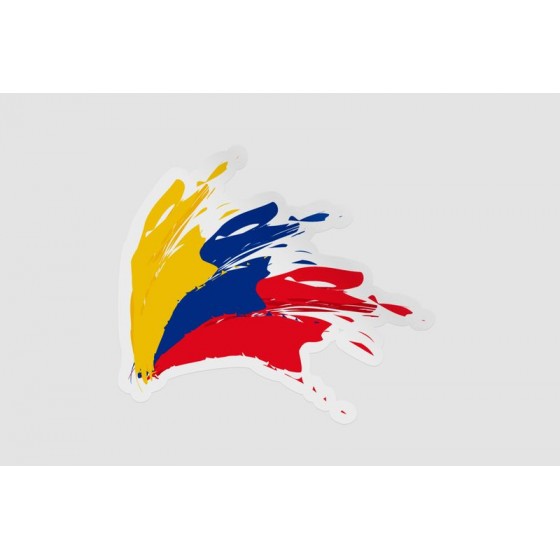 Colombia Flag Brush