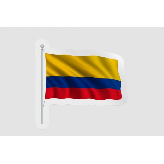 Colombia Flag Pole