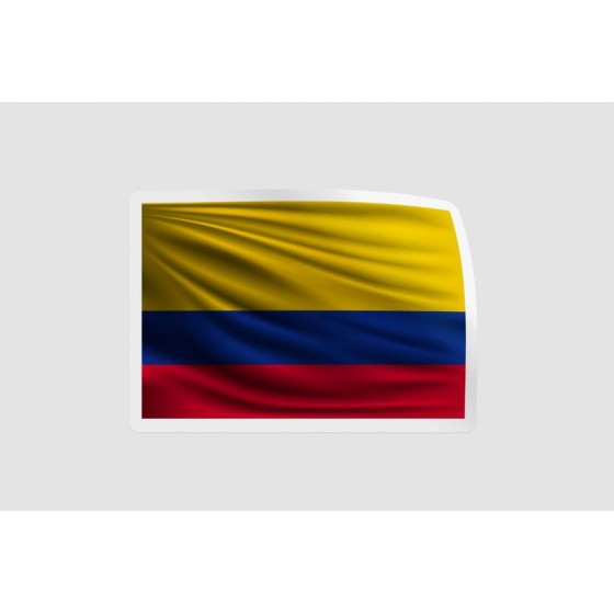 Colombia National Flag Style 3