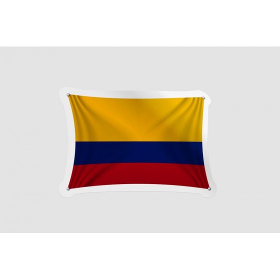 Colombia National Flag Style 7