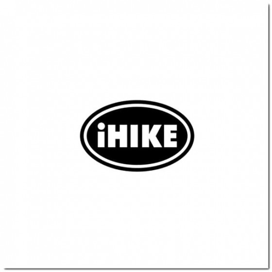 Ihike Oval Decal Sticker