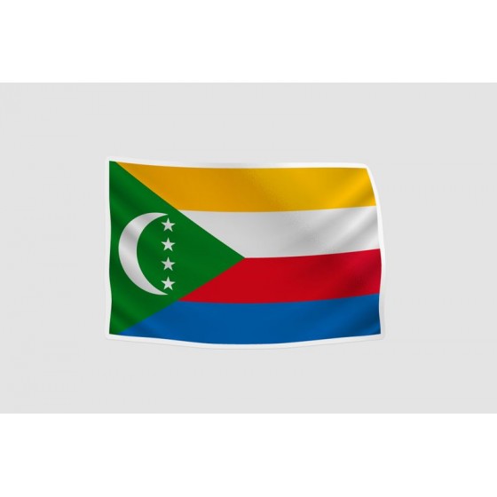 Comoros Flag Hanging