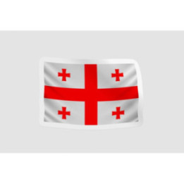 Georgia Flag Hanging - DecalsHouse