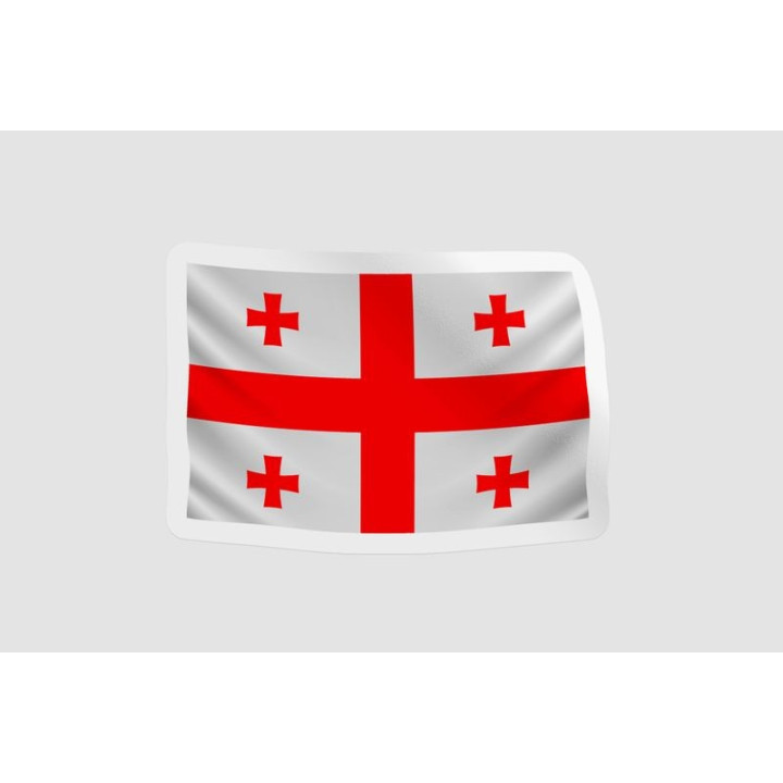 Georgia Flag Hanging - DecalsHouse