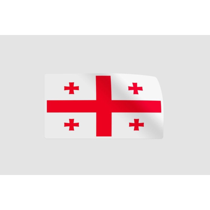 Georgia Flag Style 3 - DecalsHouse