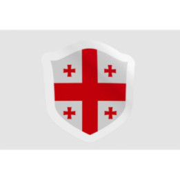 Georgia Flag Style 8 - DecalsHouse