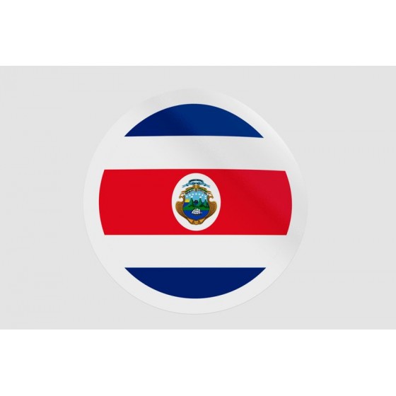 Costa Rica Flag Badge