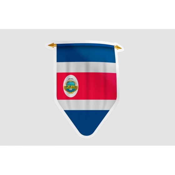 Costa Rica Flag Pennant...
