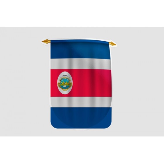 Costa Rica Flag Pennat...