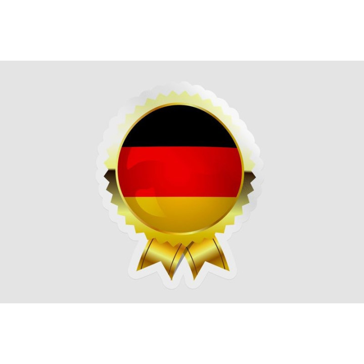 Germany Flag Badge Style 3 - DecalsHouse