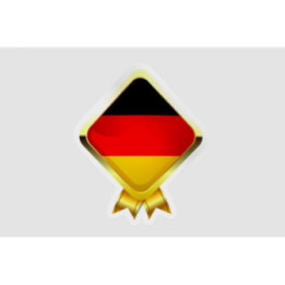 Germany Flag Badge - DecalsHouse