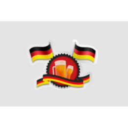 Germany Flag Beer - DecalsHouse