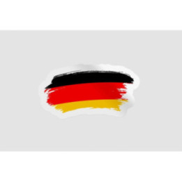 Germany Flag Brush Style 7 - DecalsHouse