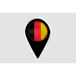 Germany Flag Design Style 3 - DecalsHouse