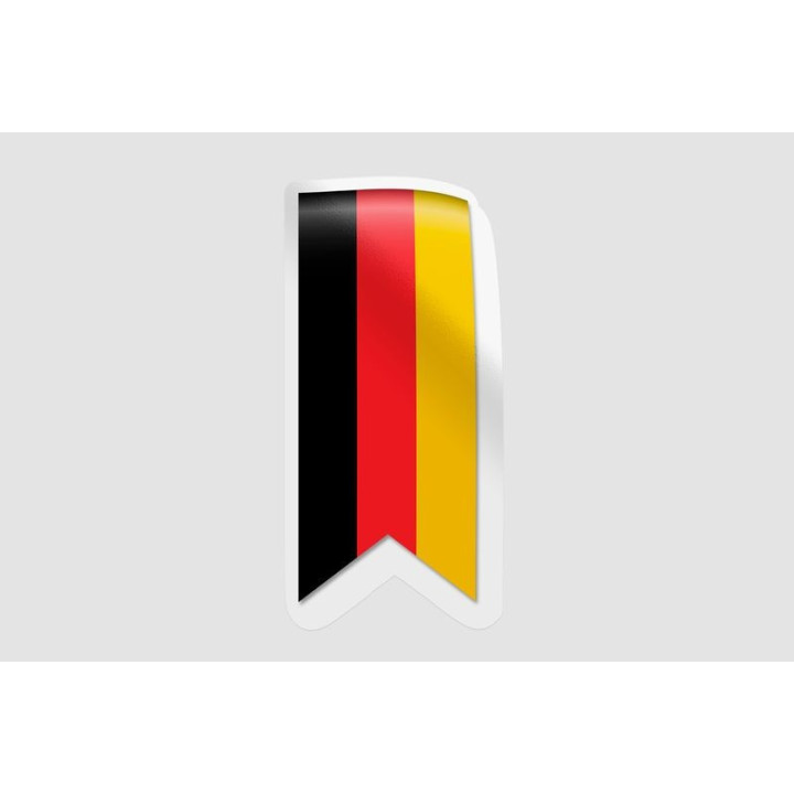 Germany Flag Design Style 6 - DecalsHouse