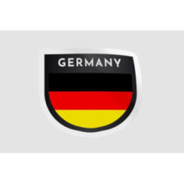 Germany Flag Emblem Style 4 - DecalsHouse