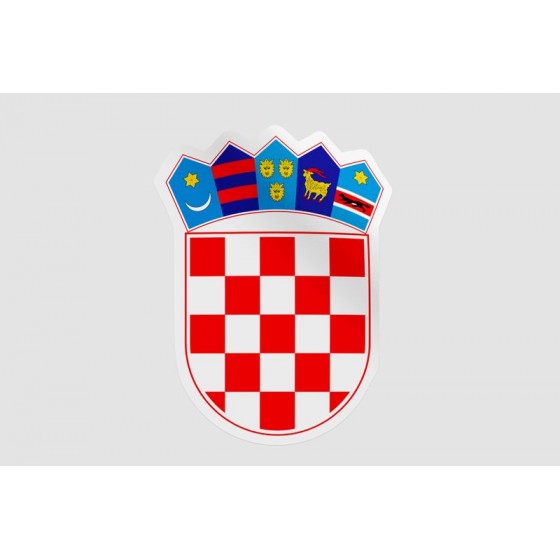 Croatia Emblem Style 8