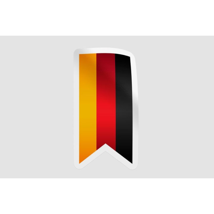 Germany Flag Icon Style 2 - DecalsHouse