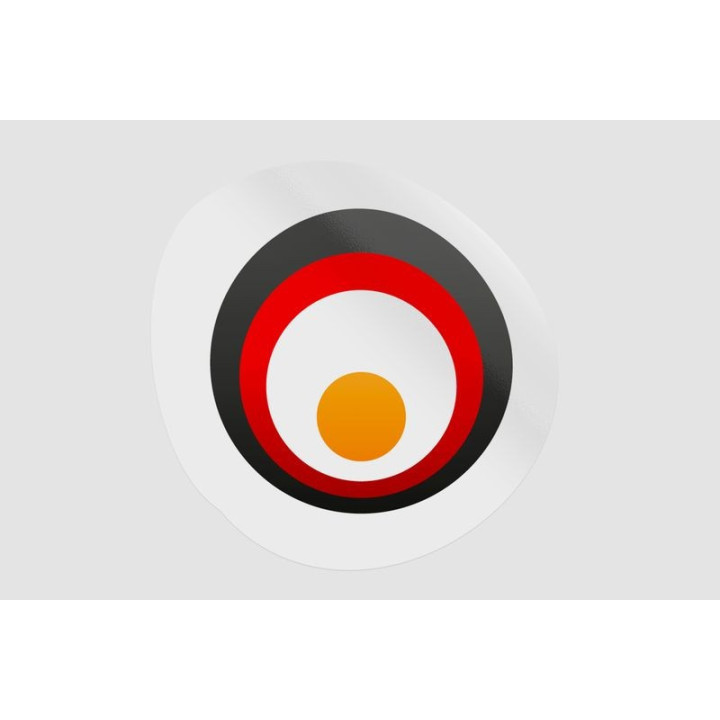 Germany Flag Icon Style 24 - DecalsHouse
