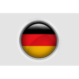 Germany Flag Icon Style 31 - DecalsHouse