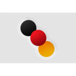 Germany Flag Icon Style 5 - DecalsHouse