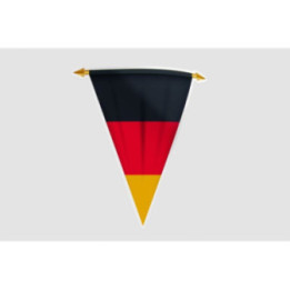 Germany Flag Pennant Style 4 - DecalsHouse